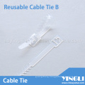 Reusable Cable Ties in Fish-Bone Shape